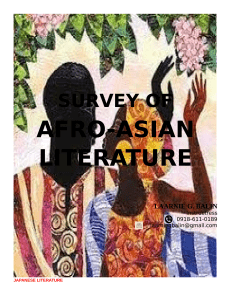 AFRO ASIAN LITERATURE 3.docx