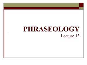 Pr13 Phrasiology
