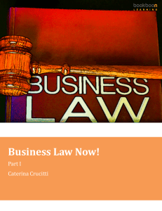 business-law-now-part-i