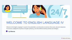 WELCOME-TO-ENGLISH-LANGUAGE-IV