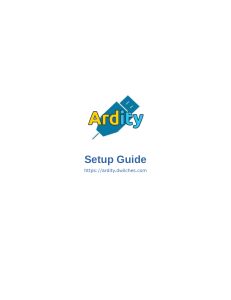Ardity - Setup Guide