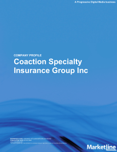 Coaction Specialty Insurance Group Inc.