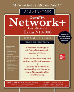 Comptia Network Certification All-in-One Exam Guide Eighth Edition