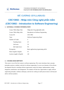 CSC13002-F2023-CLC-Syllabus