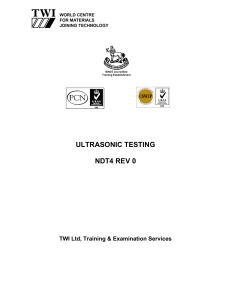 Ultrasonic Testing Training: NDT Guide