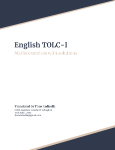 Math Practice - English TOLC-I  (3)
