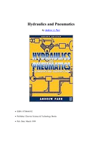 Parr A. - Hydraulics and Pneumatics. A Technicians and Engineers Guide - libgen.li