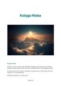 Księga Hioba (Księga Joba) PDF Ebook