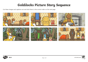 Goldilock and the three bears sequences L2