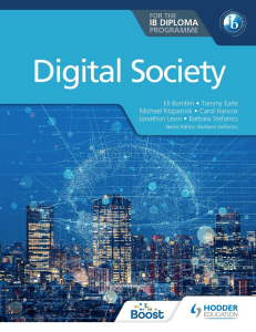 Digital Society - Bomfim et al - Hodder 2022