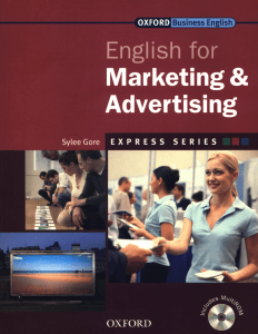 English for Marketing & Advertising Coursebook