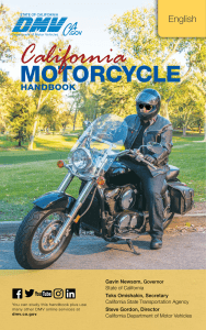 DMV motorcycle Handbook 2023