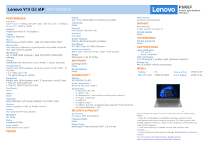 Lenovo V15 G3 IAP 82TT00D0LM