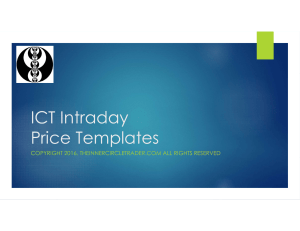 ICT Intraday Templates