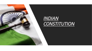 Presentation indian constitution racism
