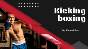 kickboxing