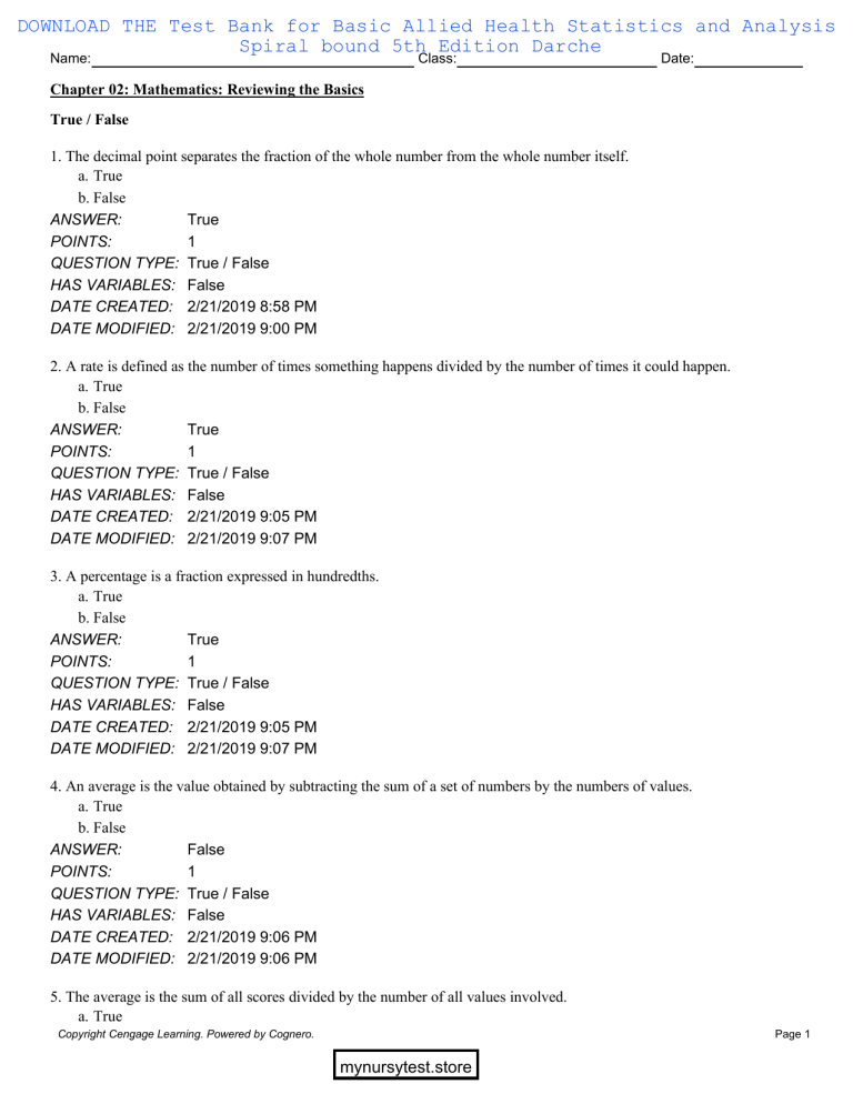 test-bank-for-basic-allied-health-statistics-and-analysis-spiral-bound