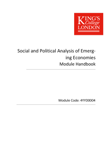 political analysis module syllabus
