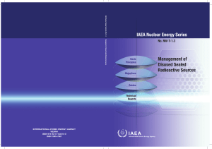 [IAEA Nuclear Energy Series No. NW-T-1.3] Management of Disused SRSs