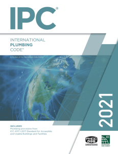 International Code Council - 2021 International Plumbing Code-International Code Council (2020)