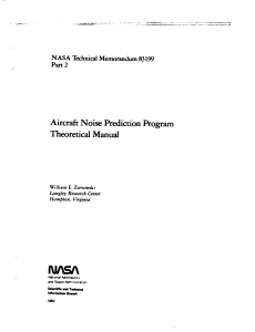 Aircraft noise prediction program theoretical manual part 2