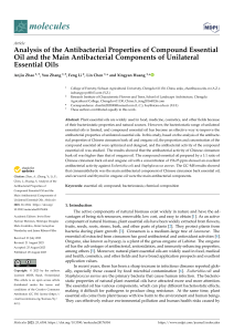Analysis of the Antibacterial Properties of Compou (1)