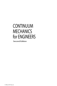 Continuum Mechanics for Engineers (1999)