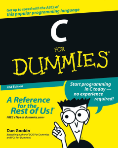 For Dummies - C