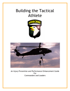 101st Tactical Athlete Handbook