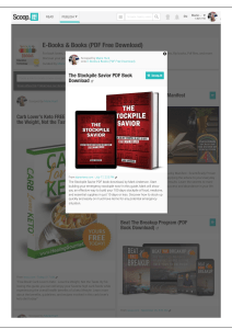 The Stockpile Savior PDF eBook Download FREE DOC KUPDF
