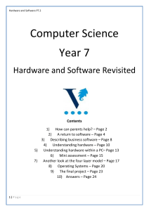 Y7 Computer Science 2020