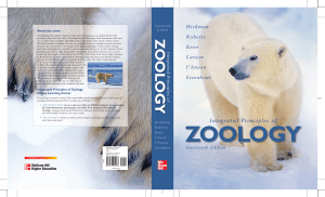 (Hickman, Roberts, Keen) Integrated Principles of Zoology 14th Edition