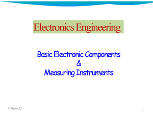 Basic Electronic Components and Measuring Instruments 1696059494886311916517d0666c281
