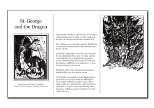 03. St. George and the Dragon Author Happy St. George's Day