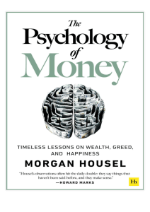 The Psychology of Money Book Cover