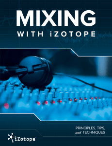 iZotope-Mixing-Guide-Principles-Tips-Techniques
