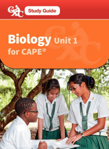 pdfcoffee.com cape-biology-unit-1-study-guidepdf-pdf-free