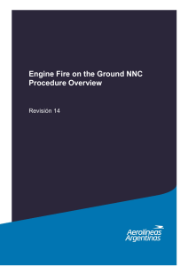 Engine Fire on the Ground NNC Procedure Overview (1)