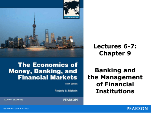 Lectures 6-7 (Chapter 9)