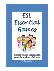 ESL Essential Games - 2nd Edition