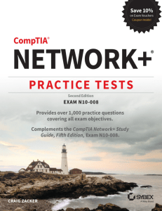 CompTIA Network+ Practice Tests Exam N10-008