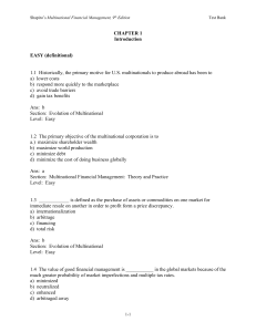 Shapiro 09e ch01 Testbank copy