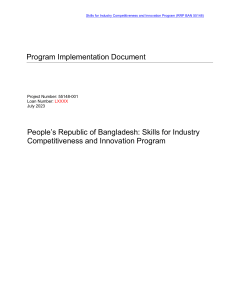 Skills for Industry Competitiveness and Innovation Program (1)