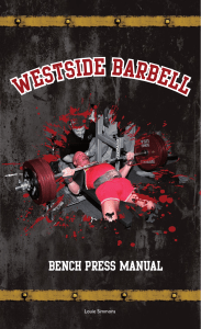 pdfcoffee.com westside-barbell-bench-press-manualpdf-pdf-free