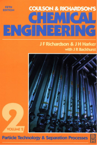 Coulson and Richardson's Chemical Engineering 
