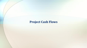 7 Project Cash flows