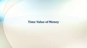 6 Time Value of Money