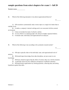 0b 6301 sample questions - exam 1 - fall 20 - no key