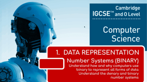 01 Data Representation - 1.1a Number Systems-Binary