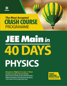 jeebookreader.blogspot.com Arihant JEE Main Physics in 40 Days